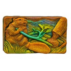 Beaver 실리콘 몰드 비누 석고 왁스 레진 클레이 동물