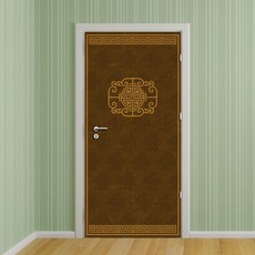 현관문 리폼 시트지_전통문양아트 07