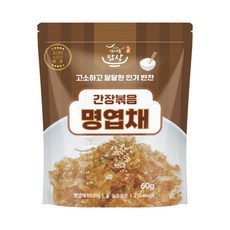 건어물밥상 간장볶음 명엽채, 1개, 60g