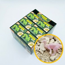 실험 1박스 완구 발굴 - 2000 18개입 야광 공룡 과학 탐험 키트, 1개