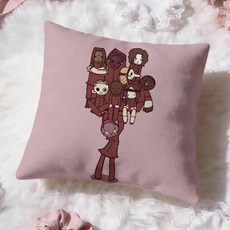 밴드 쿠션 커버 컴포트 리버시블 베개 자동차 인테리어에 투인원 디자인, 1개, 8. Black3