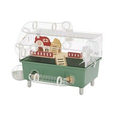 대형 햄스터 케이지 투명 빌라 햄스터집 아크릴 햄스터용품, 투명하다, 1세트