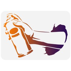PET 데코 리폼 스텐실 현대적 프린팅 디자인 가구 벽면 아트 DIY, 아더스 279, 1개
