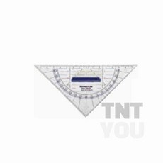 티앤 삼각자 16cm 삼각형자 각도기세트, 단품