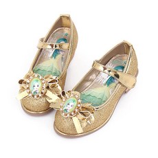 여아용 시크릿쥬쥬 신디골드 구두 PN035