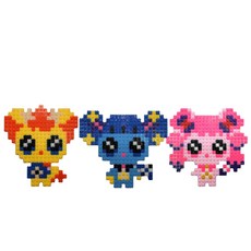 造型拼豆積木組 10mm, Aza + Believe + Bangul