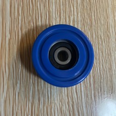 2Pcs 8x35x15mm 롤러 아이들러 베어링 풀리 슬라이딩 컨베이어 PU 휠(608RS 베어링 포함) 가구 하드웨어, 01 CHINA