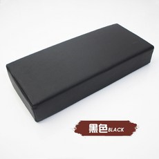 PU가죽 베개 스펀지 목베개 사우나 찜질방 미용실 SH1305, 1개, 블랙
