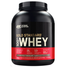 OPTIMUM NUTRITION 歐恩 Gold Standard分離乳清蛋白粉 牛奶巧克力口味, 2.27kg, 1罐