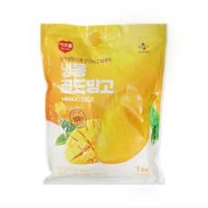 이츠웰 달콤한 아이스 골드 망고다이스 1kg 3개/베트남산, 1개