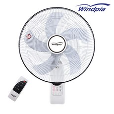 대형 벽걸이선풍기 45ccm 가정용 업소용, 리모콘타입