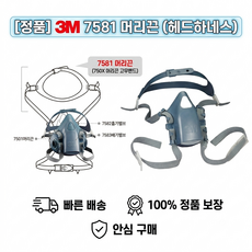 3M 면체악세서리[7581]-7502끈 머리끈 헤드밴드 7502 면체끈 쓰리엠면체 쓰리엠, 1개
