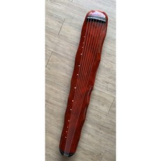 雅典樂器世界 極品 古琴金獎斫琴家 名家系列 知名斫琴大師沈華龍親斫 朱砂红蕉葉式古琴, 1個