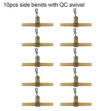 10pcs 잉어 낚시 액세서리 빠른 변경 안티 엉킴 시스템 방법 장비 물고기 태클 대한 피더 미끼 케이지 도구