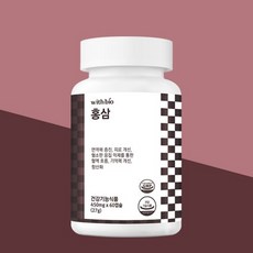 혈소판응집억제 항산화에도움 면역력증진 기억력개선에 도움을 줄수 있는 홍삼 [스마트세일즈], 2개, 27g