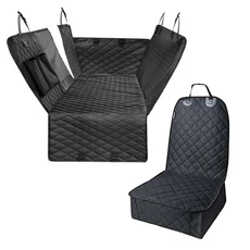 車用寵物墊，防水耐磨汽車寵物墊，寵物車載墊，安全舒適寵物汽車座椅, 前座款【贈安全扣】, 1個