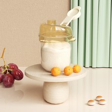 奶粉分裝盒便攜外出嬰兒專用米粉儲存罐, 1個, 1個:黃色【可裝8勺約40g奶粉】