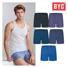 BYC BYC 남성 팬티 흡습 컴포터블 30수 트렁크 1매