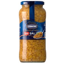 CIDACOS 시다코스 저염 엑스트라 쿡 렌틸콩, 4개, 400g