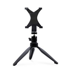 SMJ SM-3038 미러리스 카메라 볼헤드 태블릿거치대 세트 미니삼각대, 분리형미니삼각대 X형태블릿거치대, 1개