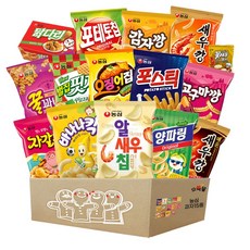 농심과자 선물세트 1호, 1세트, 15종