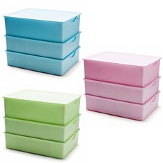 Kitchen-Art 多功能內衣收納袋 藍色 3入, 1套