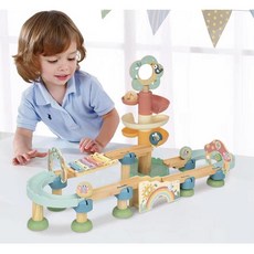어린이 두뇌발달 원목놀이 교구 구슬굴리기 나무블럭 호기심 조카선물 토이, 1개