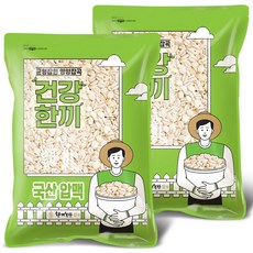 한끼농산 국산 늘보리압맥 8kg(4kg+4kg), 4kg, 2개