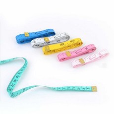 1.5m 캐릭터 줄자 피팅용 키링 자동감김 휴대용 측정도구, 1개, 150cm, 무작위 디자인