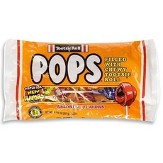 Tootsie Pops 투시팝 각종 맛 막대 사탕 287g 투시롤 캔디 Assorted Flavors, 1개