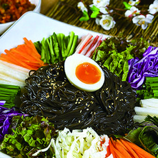 장충동막국수 쟁반막국수 보쌈국수, 10인+소스, 1개, 120g