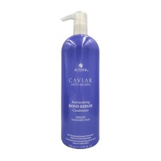 Alterna Caviar 抗衰老重塑結構 BOND 修復護髮素 深層滋養修護受損髮質 恢復頭髮健康光澤, 1個, 976ml