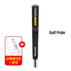 골프프라이드 투어센서 CONTOUR PRO 미디움 블랙/그레이 퍼터그립 PP2M-58R, 1개, 단일
