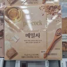 피코크 메밀차, 6개, 50개입, 1.5g
