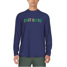 매장정품 나이키 NIKE SWIM 남자래쉬가드 JDI 버블 롱 슬리브 하이드로가드 NESSF472-440 149074