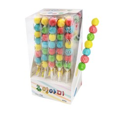 츄잉야미 꼬지껌 혼합과일맛, 20개, 20g