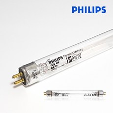 필립스 TUV 자외선 살균램프 4W G4 T5 젖병소독기 칫솔살균기, 1개