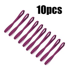 10 20개 얇은 탄력 헤어밴드 땀밴드 축구 러닝 헤어 액세서리 간단한 논슬립 스트레치, 10pcs rple