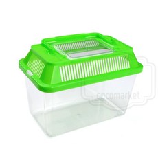 썬코 사육통 파충류 잠자리 투명 나비 곤충 채집통 미니, 1개