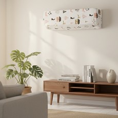 벽걸이 에어컨커버 듀얼 스판 에어컨 덮개 단체 대량, 3-에어컨커버-집