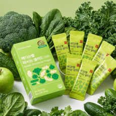 야노시호 마시는샐러드 타먹는 샐러드 야채 채소 분말 스틱 전참시, 24g, 1박스