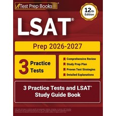(英文圖書)LSAT Prep 2026-2027: 3 Practice Tests and LSAT Study Guide Book [12th Edition] 平裝版, Test Prep Books, 英文