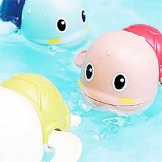 아기 목욕 장난감 수영 태엽 동물 물놀이 거북이 장난감 목욕용 용품