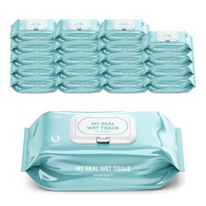 코스더블유 마이리얼물티슈 캡형, 20개