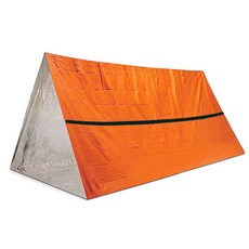 2인용 생존 응급 비상 방수 바람막이텐트 그늘막 경량 텐트, 1~2, ORANGE