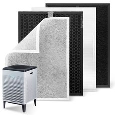 코웨이 공기청정기 호환 필터 2EA 세트 1년 교체용 듀얼파워 AP-1717A AP-1515D APD-1015B, 1세트, 1년 교체용 (2개입) 1세트, 1년 교체용 (2개입)