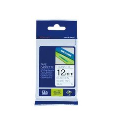 더플랜 라벨테이프 TZe-B51 24MM 형광주황검정 1EA 네임스티커, 본상품