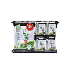 지도표 성경김 녹차식탁김 16단, 4g, 16개