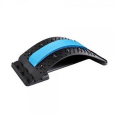 허리스트레칭 도구 요추 운동 등스트레칭 허리운동 척추교정 허리지압, A 블루