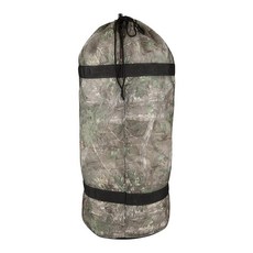 무슬랜더 메시 더플백 - 리얼트리 AP 그린 프린트 해변 사냥 스쿠버 다이빙 보트 타기 서핑 및 스노클링을 위한 다용도, 1개